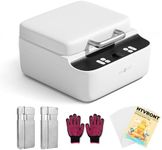 HTVRONT Phone Case Heat Press Machine Compatible with iPhone & Android - Vacuum Heat Press H17 for Phone Cases- Sublimation Press for Custom Phone Case, Badges, Coasters, Includes Film & Fixture
