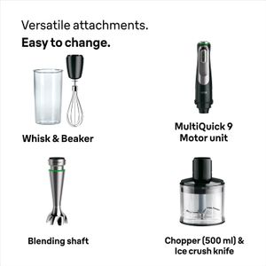Braun MultiQuick 9 Hand Blender – Powerful Immersion Mixer