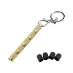 S SYDIEN 1Pc Brass Car Tire Deflator 4 in 1 Tire Deflators Offroad Accessories for Cars,Bikes