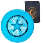 Discraft Ultrastar 175g Flying Disc - Ultimate Frisbee Competition Spec - Includes Cascade Juggling Bag (Cobalt Blue)