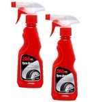 3M Auto Specialty Tyre Dresser, Long Lasting tyre Gloss, Fading and Crack Prevention (250ml Each, Pack of 2)