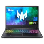 Acer Predator Helios 300 Gaming Laptop, Intel i7-11800H, NVIDIA GeForce RTX 3060 6GB, 15.6" FHD 144Hz 3ms IPS Display, 16GB DDR4, 512GB NVMe SSD, WiFi 6, American English Backlit RGB Keyboard