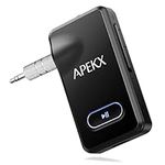 APEKX Bluetooth Adapter for Car, Wi