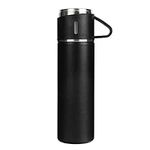 Insulated Water Bottle with Cup Tra