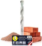 Alpen Drill Bit Longlife 15/32" for Stone, Masonry and Concrete - Versatile SDS-Plus Hammer Drill Bit Sets for PGM Certified Precision and Precise Dowel Holes - Durable and Fast (Cylindrical, 15/32")