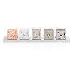 Element 1" Cube Set (Tungsten/Copper/Titanium/Aluminum/Magnesium)