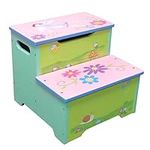 HILIROOM Wooden Step Stool for Kids