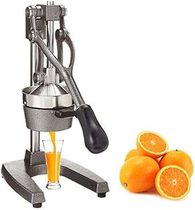 Switol Manual Citrus Juicer, Commercial Hand Orange Juice Squeezer, Suitable for Many Fruit Such as Lemon, Lime, Grapefruit, Pomegranate etc (Gray)