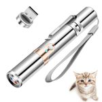 MAOMAOCON Cat Toys, Interactive Toys for Cats, Cat Dog Red Pointer Light Toy, 7 in 1 LED Cat Light Pen,USB Rechargeable, Pet Scratching Practice Chase Training Tool