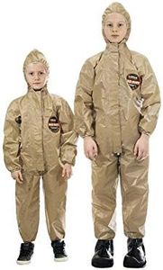 MIRA SAFETY Suit Disposable Protective Coverall with Hood and Elastic Cuff Size (YL)