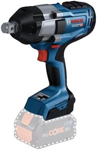 Bosch GDS 18V-1050 H Heavy Duty Cordless Impact Wrench Solo, BITURBO Brushless Motor, 1,050 Nm, M 24, 2.9 kg, Speed Selection, GDS 18V 1050 H Impact Wrench with Cardboard Box