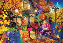 Vermont Christmas Company Witching Hour Jigsaw Puzzle 100 Piece, Large Pieces Perfect for Kids and Seniors