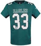 Fanatics Philadelphia Eagles Majestic Nfl Players Poly Mesh Tee/T Shirt Green - S