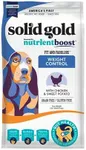 Solid Gold Nutrientboost Fit and Fabulous Dog Food - Dry Dog Food for Weight Control - Digestive Probiotics for Dogs - Grain & Gluten Free - High Fiber & Low Fat - Superfoods & Antioxidants - 3.75 LB