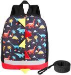 Kids Toddler Backpack Boys with Strap Dinosaur Kindergarten Leash Bookbag