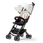 gb Pockit+ All-Terrain, Ultra Compact Lightweight baby pockit Travel Stroller for Babies & Toddlers, Carry-On flight Luggage Compliant, White&Blue