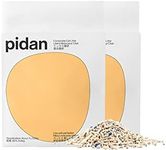 pidan Mix Cat Litter,Clumping Tofu Cat Litter with Bentonite,Dust Free Scent Free,Selected Quality Pea Dregs,5-Fold Water Absorption(7.9lb×2bags)