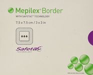 Mepilex Border Self-Adherent Absorbent Foam Dressing - Size 3 x 3" - Box of 5