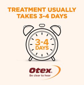 Otex Express Ear Wax Removal Kit – Fast Acting Ear Drops