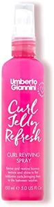 Umberto Giannini Curl Jelly Refresh - Curling Refreshing Styling Spray for Zero Frizz Defined Curls - Moisturising Spray & Scrunch Curl & Wavy Hair Styling