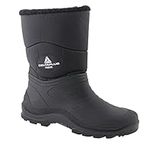 DELTA PLUS Men's Deltaplus Freeze Half Wellington Boots Industrial, Black, 10 UK