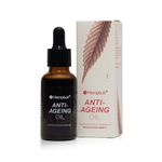 HEMPBUTI Anti-Ageing Oil 30 ml | Controls Wrinkle, Fine Lines & Hyper Pigmentation | Fades Age Spots | With Natural Collagen Boost | Exfoliating Oil | With Bakuchi Oil | 100% Plant Based