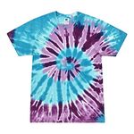 Colortone Tie Dye T-Shirt LG Barbados