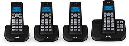 BT 3560 Digital Cordless Home Phone with Nuisance Call Blocking & Answer Machine, Quad Handset Pack