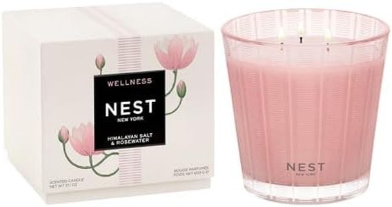 NEST New York Himalayan Salt & Rosewater Scented 3-Wick Candle