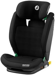 Maxi-Cosi RodiFix S Comfort i-Size, Breathable Comfort Fabrics, Adjustable High Back Booster Seat, 3.5-12 Years (100-150cm), 3 Recline Positions, G-Cell Protection, AirProtect, Authentic Black