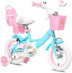 Glerc 14 Inch Kids Bike for 3 4 5 Y