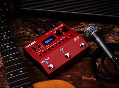 BOSS RC-500 Loop Station Pedal – Dual Track, Effects, USB