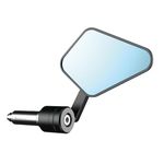 Oxford Arrow 360 Bar End Motorcycle Mirror, Black