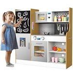 Kidcia Wooden Play Kitchen, Large S