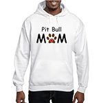 CafePress Pit Bull Mom Hoodie Pullo