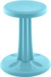 Kore Kids Junior Wobble Chair - Flexible Seating Stool for Classroom, Elementary School, ADD/ADHD - Made in The USA - Junior- Age 8-9, Grade 3-4, Pale Blue (16in)