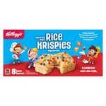 Kellogg's Rice Krispies Square Bars, Rainbow, 8 Rainbowcereal Bars 176 Gram