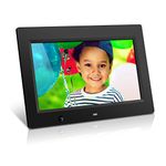 Aluratek ADMSF310F 10-Inch Digital Photo Frame with Energy Efficient Motion Sensor 4GB Built in Memory, Black