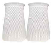 7 inch Honeycomb Filter Socks,7 inch Filter Sock for Saltwater Aquarium,7 inch Ring by 14 inch Long,(2-Pack)