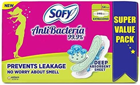 Sofy Anti Bacteria Extra Long Sanitary Pads (54 Pads)