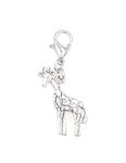 It's All About...You! Giraffe Dangling Clip On Charm Zipper Pull