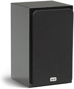 NHT SuperZero 2.1 Premium Home Theater Bookshelf Speaker - Clean, Hi-Res Audio | Sealed Box | Mini-Monitor | Single Unit, Gloss Black