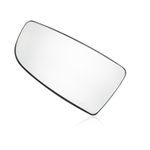 Lower Wing Mirror Glass Left Side For Transit MK8 2014 Onwards 1855103 BK3117C718AB With Backing Plate Left Side