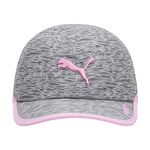 PUMA Women's Evercat Taylor Running Cap Hat, Grey/Pink, OS