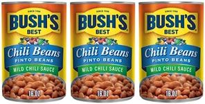 Bush's Best Mild Chili Beans - Pinto, 16 OZ (Pack of 3)