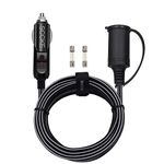 SCCKE 14AWG Premium Pure Copper 12V 24V Car Cigarette Lighter Socket Extension Cord, 10ft / 3.05m 14 AWG Cable Wire For Car inverter Air pump electric cup car refrigerator etc