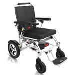 KosmoCare PowerFlex Heavy Duty Pro Electric Wheelchair| Foldable Motorized Wheelchair with Adjustable Reclining Backrest| Compact Long-Lasting Battery| Portable Power Mobility Aid for Adults & Seniors | Air Travel Friendly