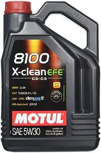 Motul 8100 X-clean EFE 5W-30 Synthetic Oil 5 Liters (109471), 5 l, 1 Pack