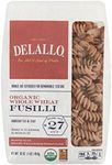 DeLallo, Pasta, Whole Wheat, Fusilli # 27, 16 oz