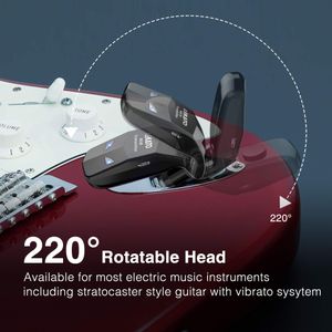 LEKATO Wireless Guitar System – Rechargeable Transmitter & Receiver